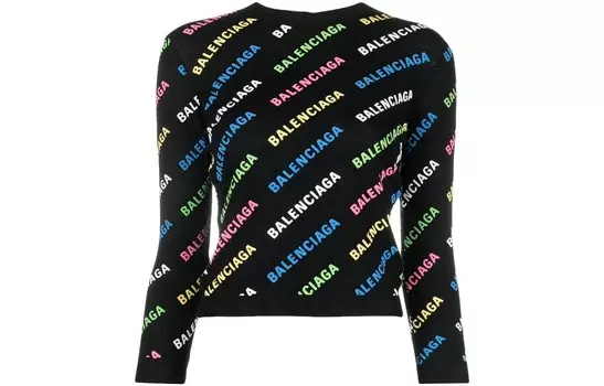 Свитер женский черный Balenciaga