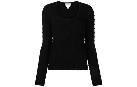 Свитер женский черный Bottega Veneta