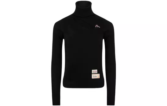 Свитер женский черный Evisu