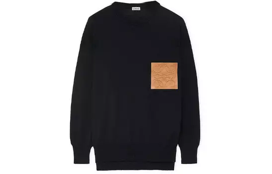 Свитер женский черный Loewe