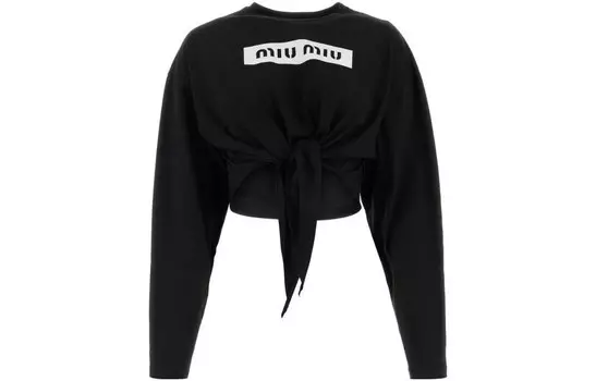 Свитер женский черный Miu Miu