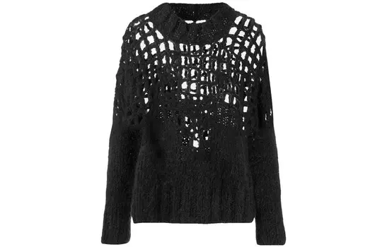 Свитер женский черный Mm6 Maison Margiela