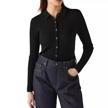 Свитер женский черный Uniqlo