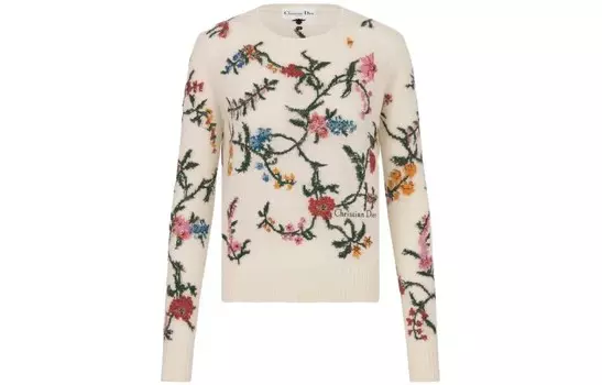 Свитер женский Dior, белый