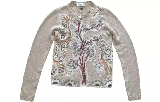 Свитер женский Dior, бежевый