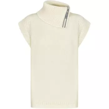 Свитер женский Dior с воротом, белый