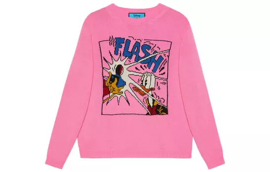 Свитер женский Disney x Gucci, розовый