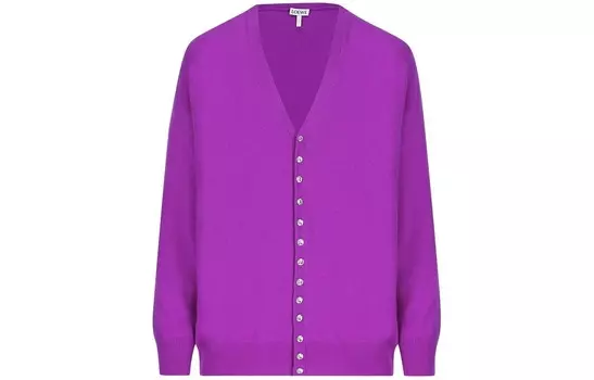 Свитер женский фиолетовый Loewe