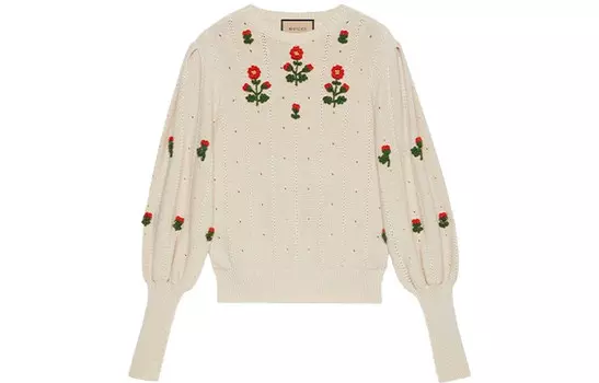 Свитер женский Gucci, белый