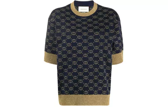 Свитер женский Gucci Re-Nylon, черный / золотой
