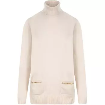 Свитер женский Gucci с карманами, белый
