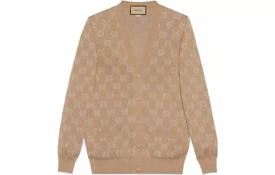 Свитер женский Gucci, светло-коричневый