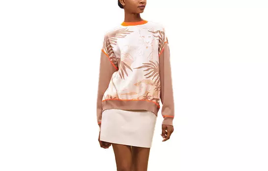 Свитер женский Hermes, бежевый