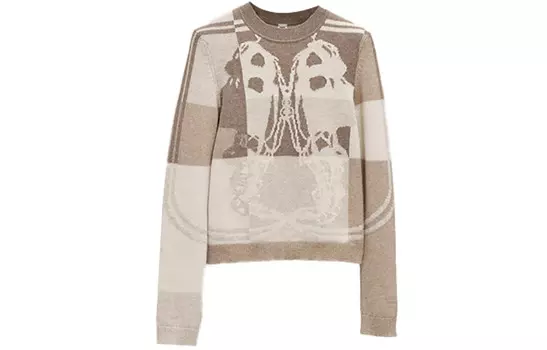 Свитер женский Hermes кашемировый, бежевый