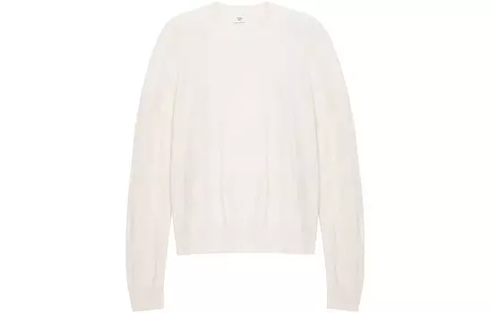 Свитер женский Hermes с узором, белый