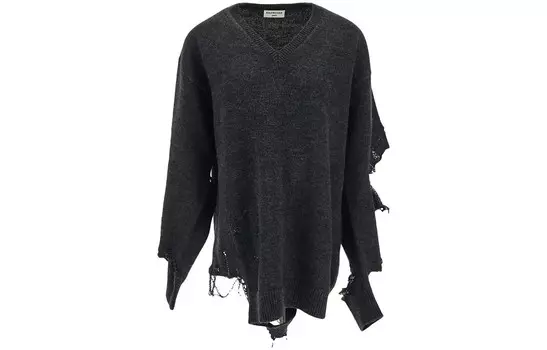 Свитер женский кашемировый Balenciaga, серый