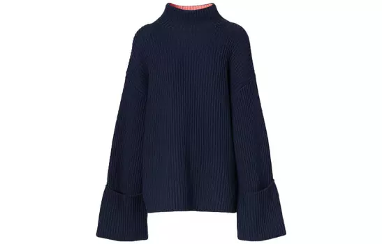 Свитер женский кашемировый Burberry, чернильно-синий