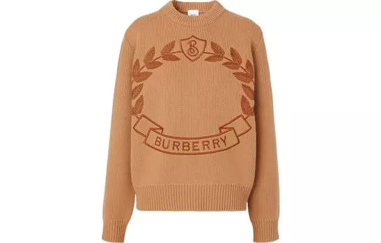 Свитер женский кашемировый Burberry, кофейный