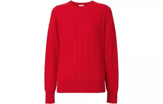 Свитер женский кашемировый Burberry, красный