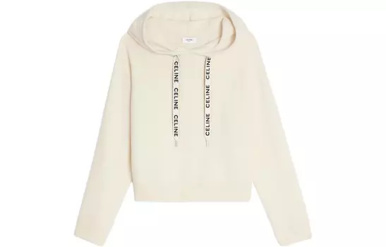 Свитер женский кашемировый Celine, серый / белый