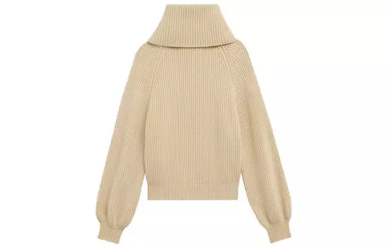 Свитер женский кашемировый Celine, ванильный