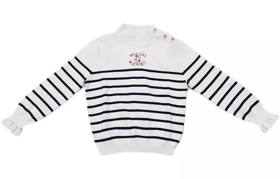 Свитер женский кашемировый Chanel, белый