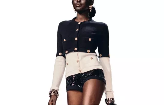 Свитер женский кашемировый Chanel, черный