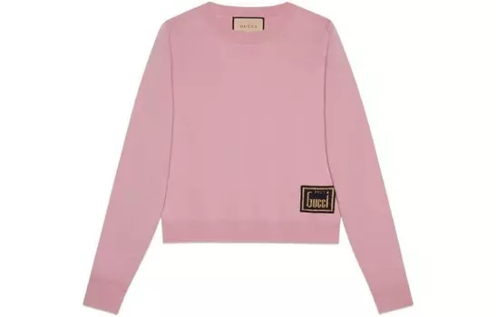 Свитер женский кашемировый Gucci, розовый