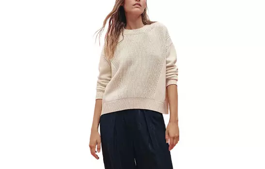 Свитер женский кашемировый Hermes, бежевый