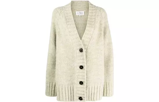 Свитер женский кашемировый Maison Margiela, светло-зеленый