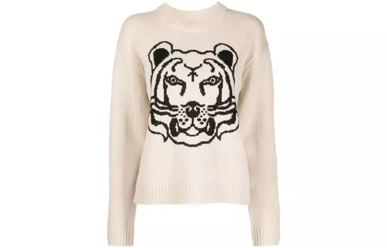 Свитер женский Kenzo кашемировый, белый