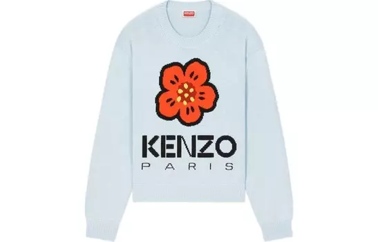 Свитер женский Kenzo Paris, светло-голубой