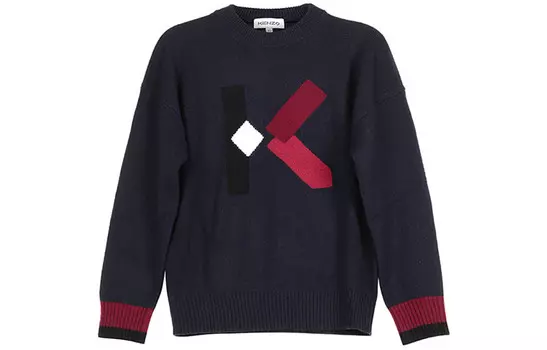 Свитер женский Kenzo, темно-синий