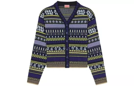 Свитер женский Kenzo, темно-синий