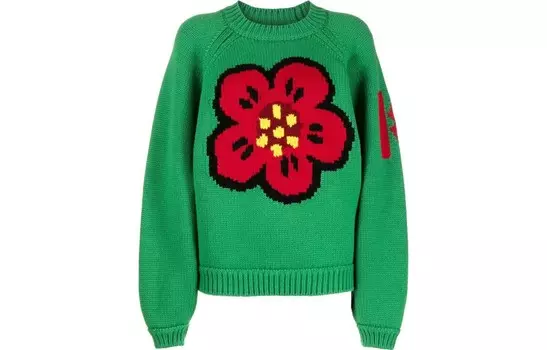 Свитер женский Kenzo, зеленый