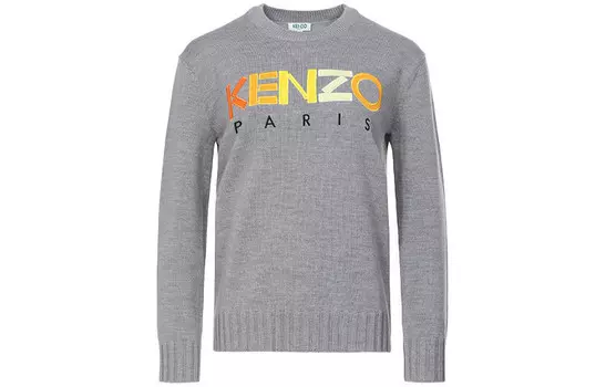Свитер женский Kenzo, жемчужно-серый