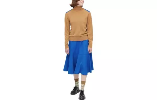 Свитер женский коричневый Uniqlo