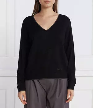 Свитер женский Liu Jo Regular Fit, черный