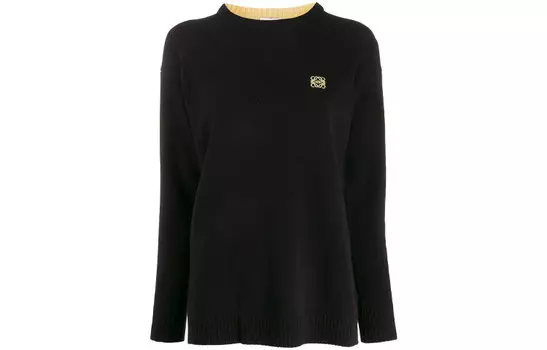 Свитер женский Loewe, черный
