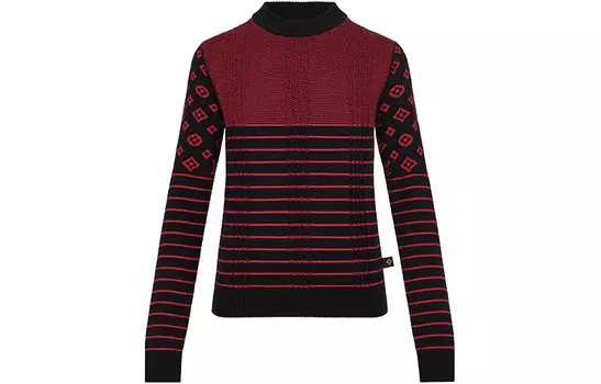 Свитер женский Louis Vuitton, красный