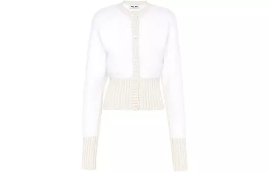 Свитер женский Miu Miu, белый