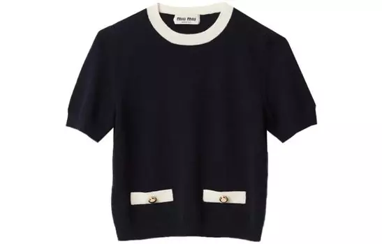 Свитер женский Miu Miu, черный