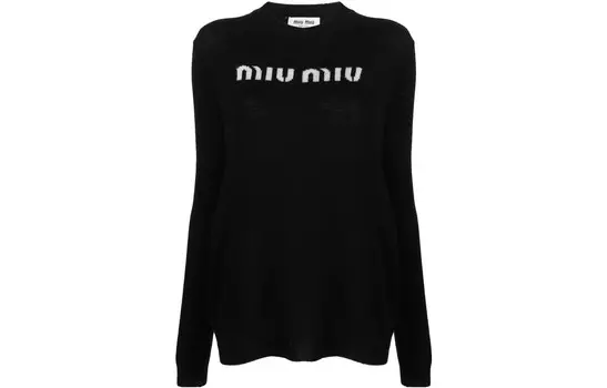 Свитер женский Miu Miu, черный