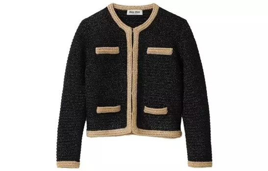 Свитер женский Miu Miu, черный