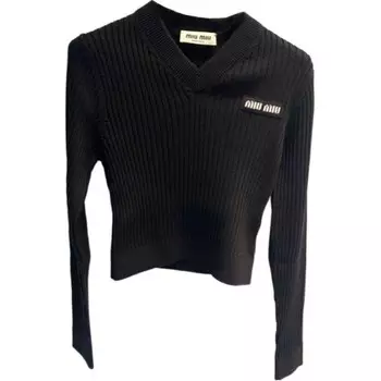 Свитер женский Miu Miu, черный