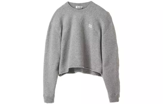 Свитер женский Miu Miu, серый