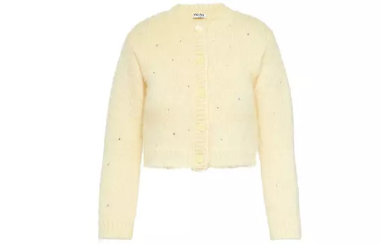 Свитер женский Miu Miu, желтый