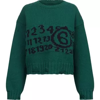 Свитер женский Mm6 Maison Margiela, зеленый