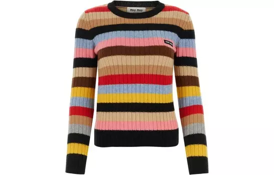 Свитер женский многоцветный Miu Miu