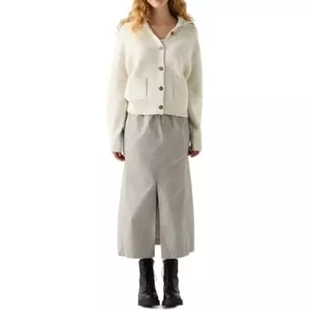 Свитер женский молочно-белый Uniqlo